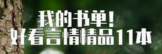 我的书单！好看言情精品11本